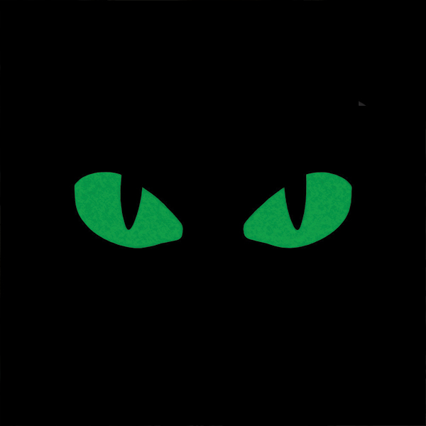 M-Tac нашивка Tiger Eyes Laser Cut (пара) Coyote/Green/GID. Фото 3