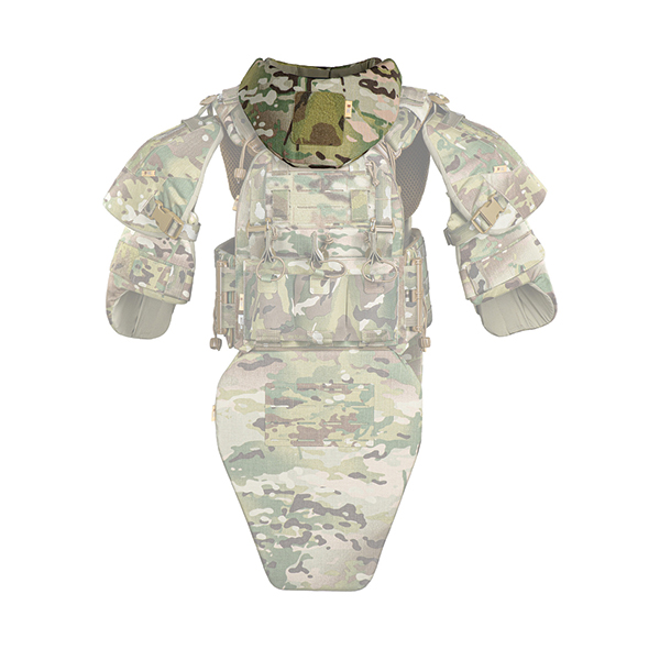 M-Tac Горжет з балістичними пакетами 1 клас захисту Elite Gen.II Multicam. Фото 12