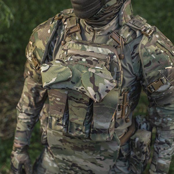 M-Tac Горжет з балістичними пакетами 1 клас захисту Elite Gen.II Multicam. Фото 21
