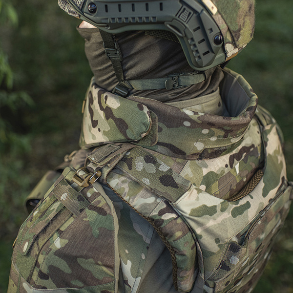 M-Tac Горжет з балістичними пакетами 1 клас захисту Elite Gen.II Multicam. Фото 23