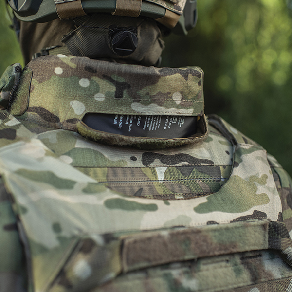 M-Tac Горжет з балістичними пакетами 1 клас захисту Elite Gen.II Multicam. Фото 28