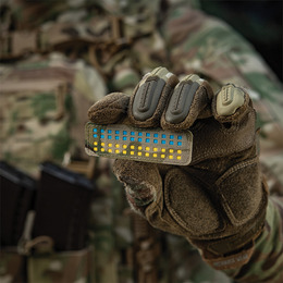 M-Tac нашивка прапор України 25х80 Laser Cut Multicam/Yellow/Blue/GID. Фото 7