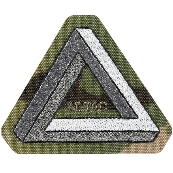 M-Tac нашивка Penrose triangle (вишивка) Multicam