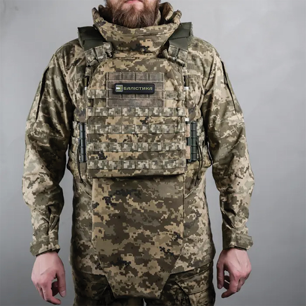 Балістика полегшений бронежилет "Сармат L-XL" 27х33 з балістичним захистом 1 класу MM14. Фото 11