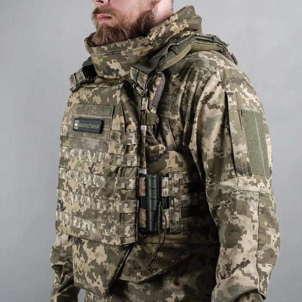Балістика полегшений бронежилет "Сармат L-XL" 27х33 з балістичним захистом 1 класу MM14. Фото 7