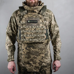 Балістика полегшений бронежилет "Сармат L-XL" 27х33 з балістичним захистом 1 класу MM14. Фото 11