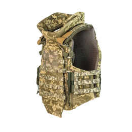 Балістика полегшений бронежилет "Сармат L-XL" 27х33 з балістичним захистом 1 класу MM14