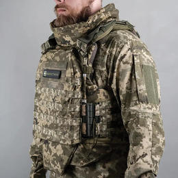 Балістика полегшений бронежилет "Сармат L-XL" 27х33 з балістичним захистом 1 класу MM14. Фото 7