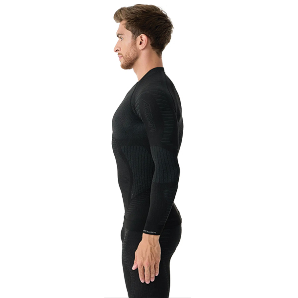 Термофутболка з довгим рукавом чоловіча Accapi XPerience Black/Anthracite. Фото 4