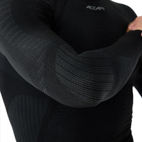 Термофутболка з довгим рукавом чоловіча Accapi XPerience Black/Anthracite. Фото 8