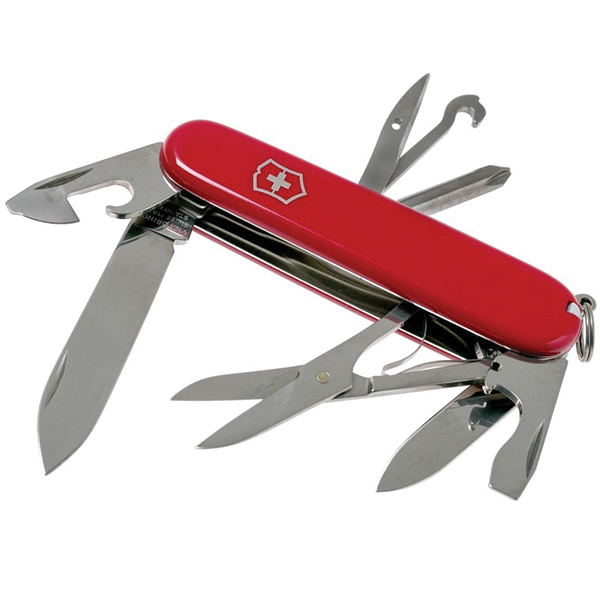 Ніж Victorinox Swiss Army Super Tinker червоний. Фото 2