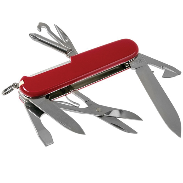 Ніж Victorinox Swiss Army Super Tinker червоний. Фото 3