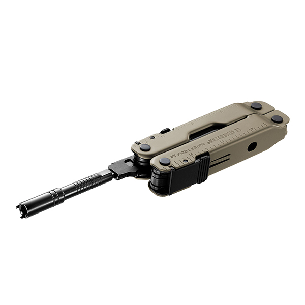 Мультитул Leatherman Super Tool 300M Black/Coyote, чохол Molle (чорн). Фото 4