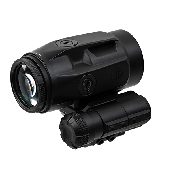 Збільшувач Sig Optics 3Х Juliet3-Micro 3X22mm, Push-Button Mount with Spacers, Black. Фото 2