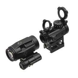 Комплект Sig Optics колiматор ROMEO-MSR 2 MOA та магнiфер Juliet3-Micro 3X22mm