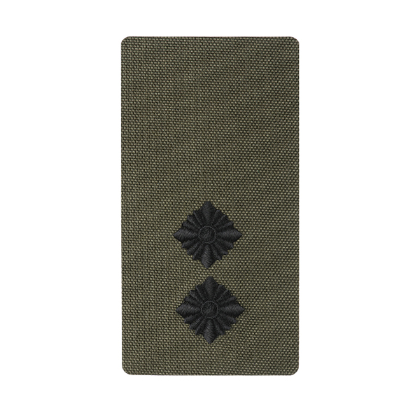 M-Tac погон на липучці лейтенант (вишивка) Ranger Green