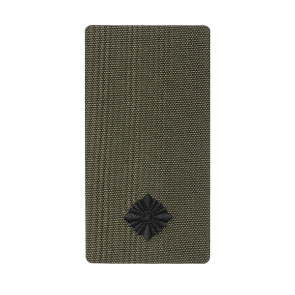 M-Tac погон на липучці молодший лейтенант (вишивка) Ranger Green