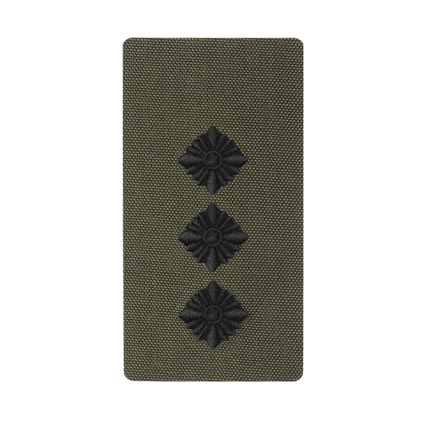 M-Tac погон на липучці старший лейтенант (вишивка) Ranger Green