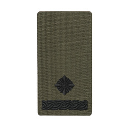 M-Tac погон на липучці Майор (вишивка) Ranger Green