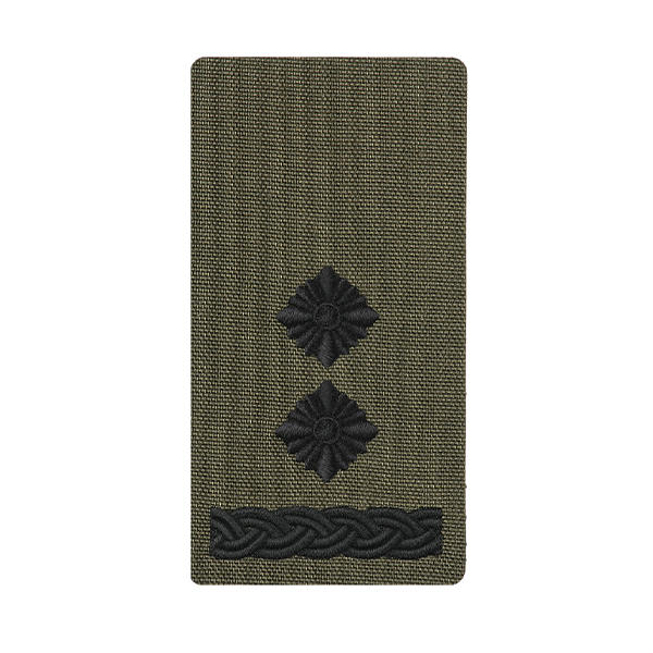 M-Tac погон на липучці Підполковник (вишивка) Ranger Green