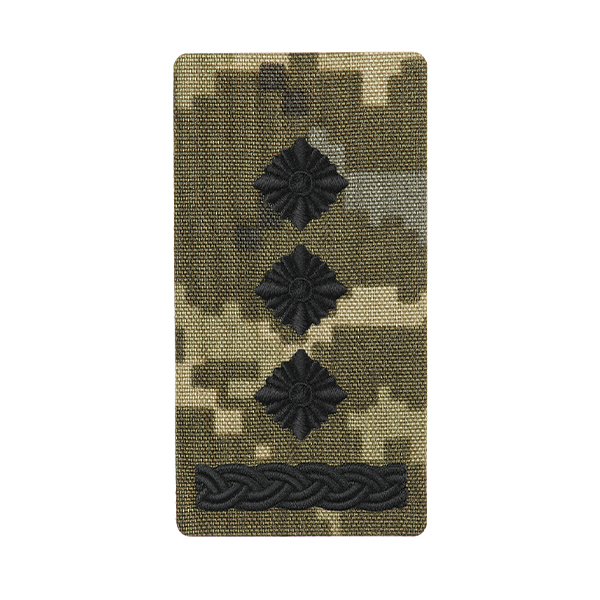 M-Tac погон на липучці Полковник (вишивка) MM14