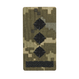 M-Tac погон на липучці Полковник (вишивка) MM14