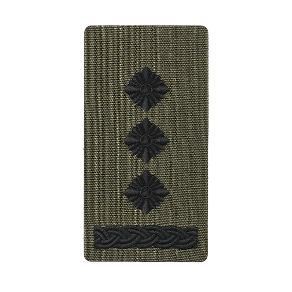 M-Tac погон на липучці Полковник (вишивка) Ranger Green