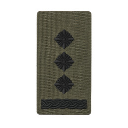 M-Tac погон на липучці Полковник (вишивка) Ranger Green