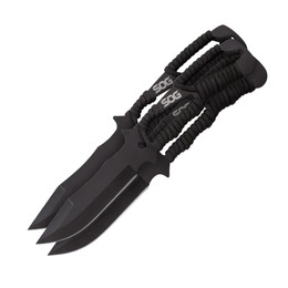 Набір ножів SOG Throwing Knives, Paracord Wrapped Sheath