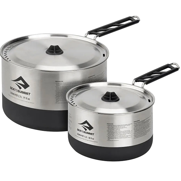 Набір посуду Sigma Pot Set 2.0 від Sea To Summit, Silver