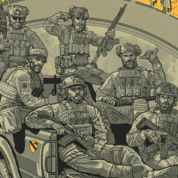 M-Tac футболка Ukrainian Cavalry Tan. Фото 6