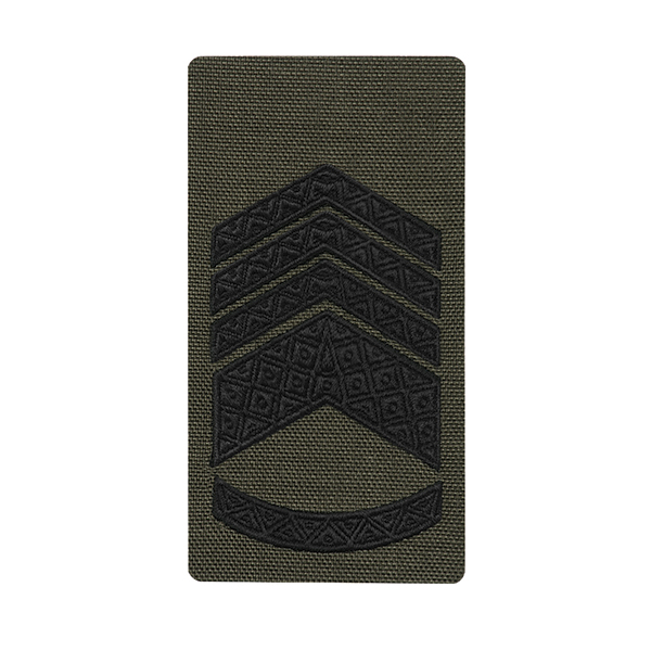 M-Tac погон на липучці Головний Майстер сержант (вишивка) Ranger Green