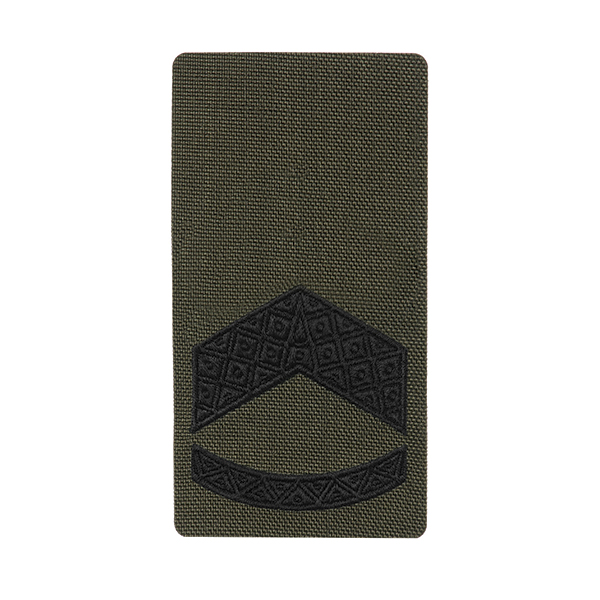 M-Tac погон на липучці Штаб-Сержант (вишивка) Ranger Green
