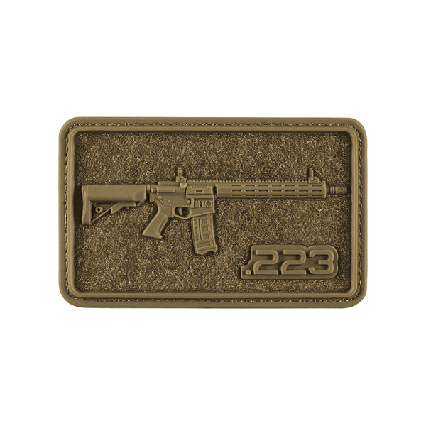 M-Tac нашивка AR-15 Velcro/PVC Coyote