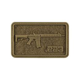 M-Tac нашивка AR-15 Velcro/PVC Coyote