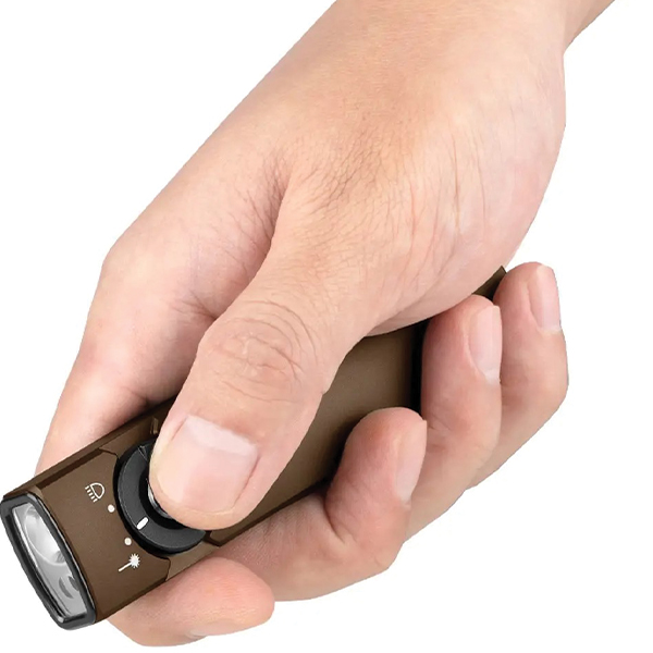 Ліхтар Olight Arkfeld Desert tan. Фото 7