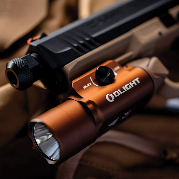 Ліхтар Olight PL Turbo Valkyrie Desert Tan. Фото 11