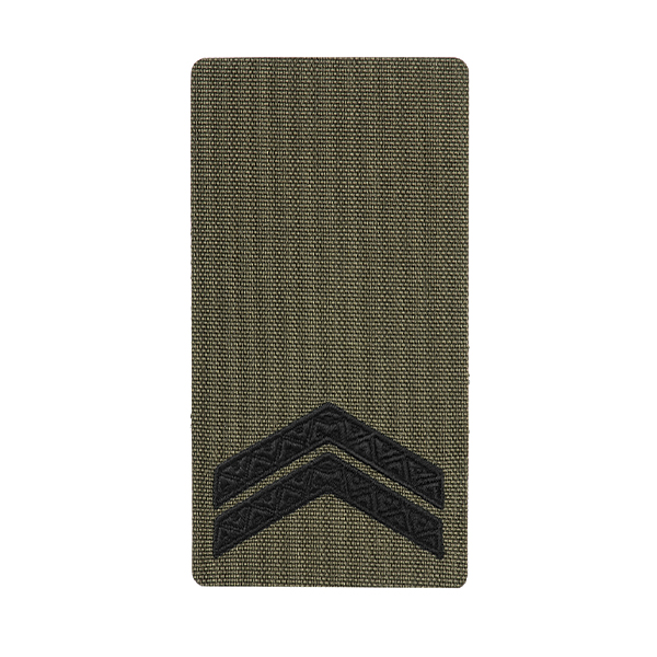 M-Tac погон на липучці Молодший сержант (вишивка) Ranger Green