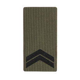 M-Tac погон на липучці Молодший сержант (вишивка) Ranger Green