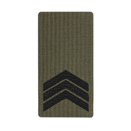 M-Tac погон на липучці Сержант (вишивка) Ranger Green