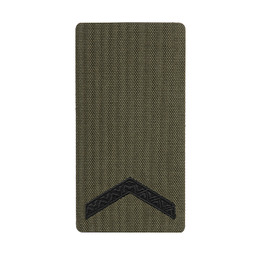 M-Tac погон на липучці Старший солдат (вишивка) Ranger Green