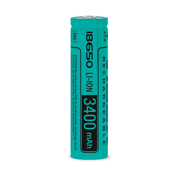 Акумулятор Videx літій-іонний 18650 (без захисту) 3400mAh 1шт/уп