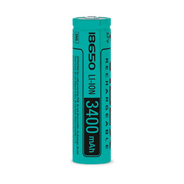 Акумулятор Videx літій-іонний 18650 (без захисту) 3400mAh 1шт/уп