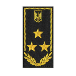Погон митної служби радник I рангу чорний