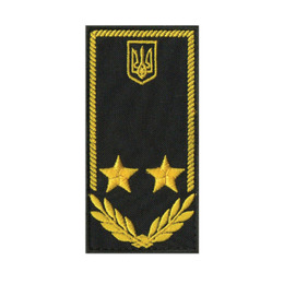 Погон митної служби радник II рангу чорний