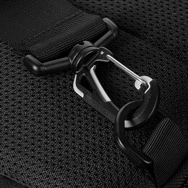 M-Tac сумка Admin Bag Medium Elite з липучкою Hex Black. Фото 8