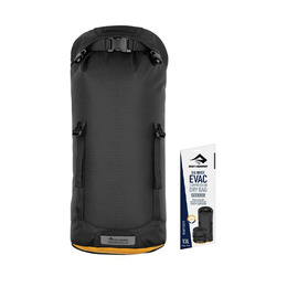 Компресійний гермочохол Evac Compression Dry Bag HD, Jet Black, 20 л від Sea to Summit. Фото 2