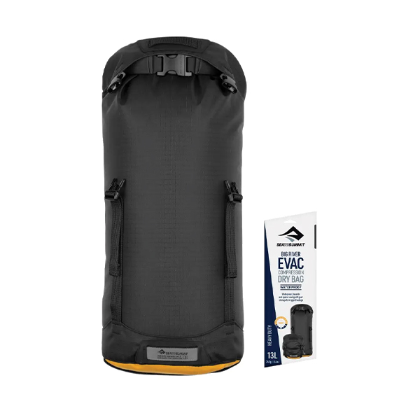 Компресійний гермочохол Evac Compression Dry Bag HD, Jet Black, 8 л від Sea to Summit. Фото 3