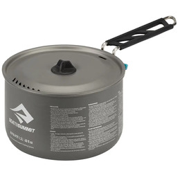 Каструля алюмінієва зі складною ручкою Alpha Pot Black, 3700 мл від Sea to Summit 