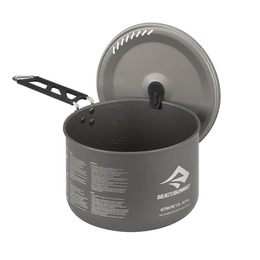 Каструля алюмінієва зі складною ручкою Alpha Pot Black, 3700 мл від Sea to Summit 